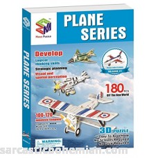 magic-puzzle 3D Puzzle Plane Series Set Includes 8 Magnificent Models 180 Piece B00VMM6UJA